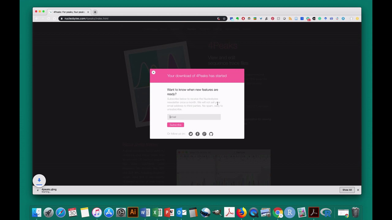 Sequence Analysis Protocol - Download Software - 4Peaks Mac