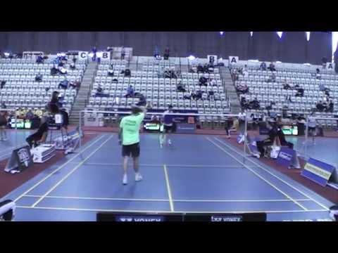 MMČR badminton 2014 MS Joachim PERSSON - Pablo ABIAN