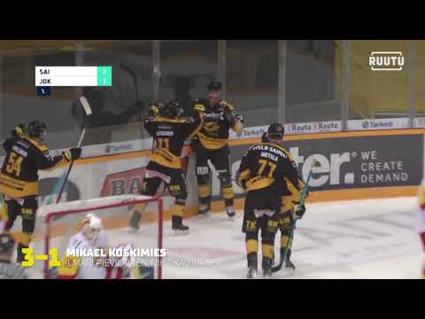 24.10.2020 Maalikooste SaiPa U20 - Jokerit U20. SaiPa voitti ottelun numeroin 5-3.