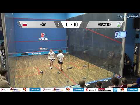 Tola Otrząsek vs Jagoda Góra -  BETARD Indywidualne Mistrzostwa Polski Junior w Squasha 2023