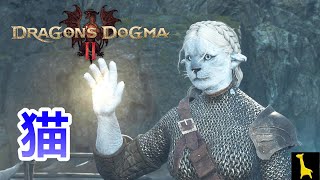 【ドラゴンズドグマ2】実況#1 覚者Kirinと白にゃんこポーンで始める獣人の旅 Dragon's Dogma 2 PC Steam