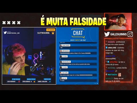 GALEGUIN REAGINDO A TRETA ENTRE DIDDY E AMASSARJ