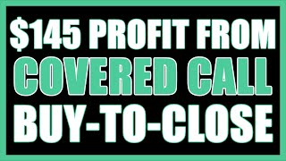 COVERED CALL OPTION STRATEGY - Buy To Close | Simple Option Trading
