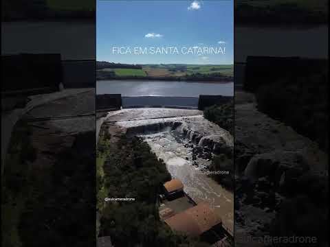 📍 Usina Hidrelétrica Ludesa - São Domingos - SC!#santacatarina