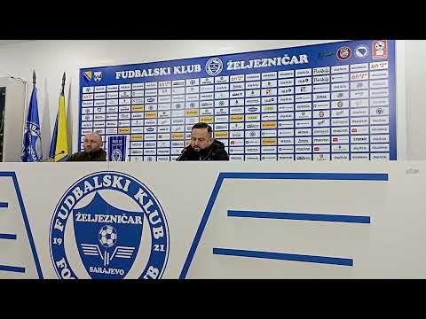 Kup BiH 2022/23, Željezničar Sarajevo - Zvijezda Gradačac 2-1, konferencija za štampu FK Željezničar