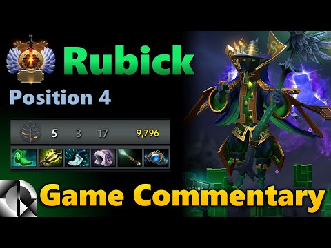 Rubick 4 Support - Immortal (11 April 2021 Twitch Stream) | Dota 2 7.29