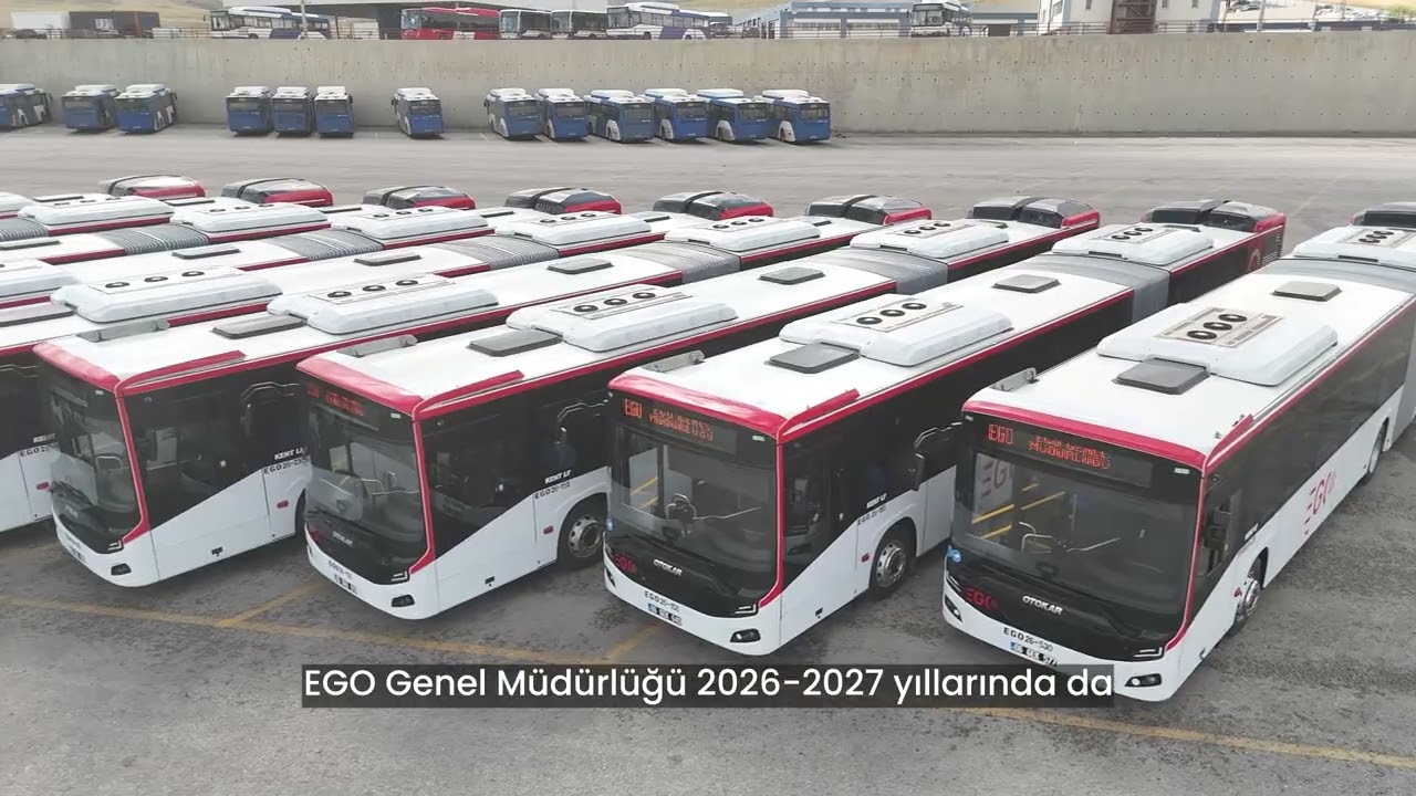 EGO OTOBÜS FİLOSU GÜÇLENMEYE DEVAM EDİYOR