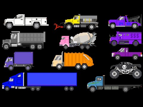 Trucks - Book Version (Remake) - @TheKidsPictureShow