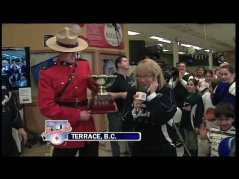 HD - Kraft Hockeyville 2009 Winner Announcement "TERRACE" on CBC Sports Hockey Night in Canada
