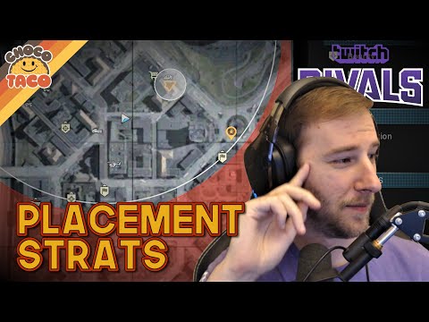 Twitch Rivals Placement Strats - chocoTaco COD Warzone Solos Gameplay