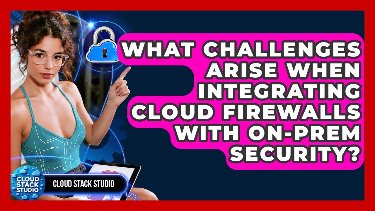 What Challenges Arise When Integrating Cloud Firewalls With On-prem Security? - Cloud Stack Studio