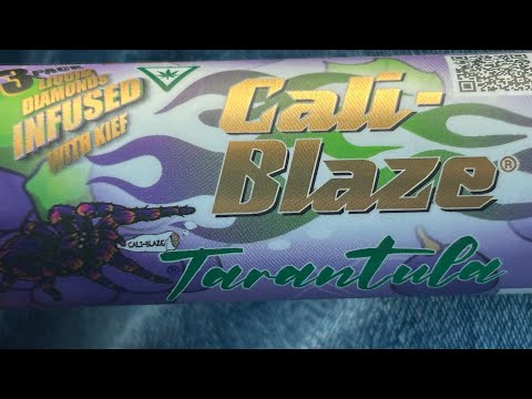 Smoke and Ride | Doobie Review | Cali-Blaze | Tarantula | Liquid Diamonds | Infused Preroll |  