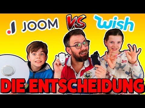JOOM vs WISH 💥Die ENTSCHEIDUNG 🏆VLOGGEN gegen die Langeweile #2 - Lulu & Leon