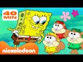 SpongeBob | SpongeBobs BESTE familiemomenten! | Compilatie van 50 minuten | Nickelodeon Nederlands