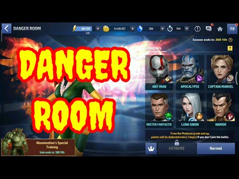DANGER ROOM THIS WEEK (TEAM & GAMEPLAY)