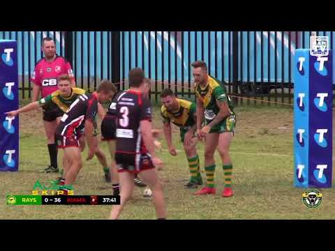 2018 Group 7 RL 1st Grade Round 8 Highlights - Stingrays of Shellharbour vs Kiama Knights