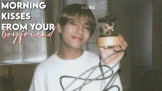 Download lagu [Taehyung ASMR🎧] Morning kisses from your boyfriend |  no talking mp3