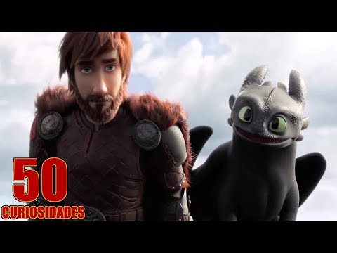 50 CURIOSIDADES de COMO ENTRENAR A TU DRAGON 3