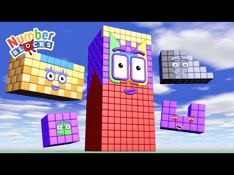 New Meta Numberblocks Standing Tall StepSquad 1 VS 355 VS 1620 BILLION Numberblocks NumbersPattern