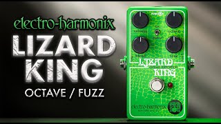 Video thumbnail for Built for Bass, Killer on Guitar | Electro-Harmonix LIZARD KING Octave Fuzz by EHX
