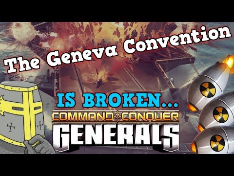 Command and Conquer Generals IS A PERFECTLY BALANCED GAME WITH NO EXPLOITS - Unlimited Superweapons