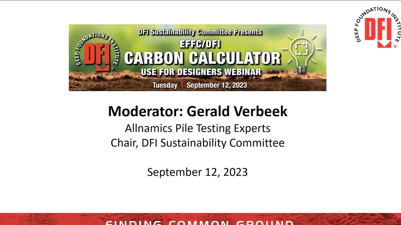 September 12, 2023 Carbon Calculator Webinar