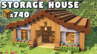 Download lagu Minecraft Ultimate Storage House Tutorial [How to Build] mp3