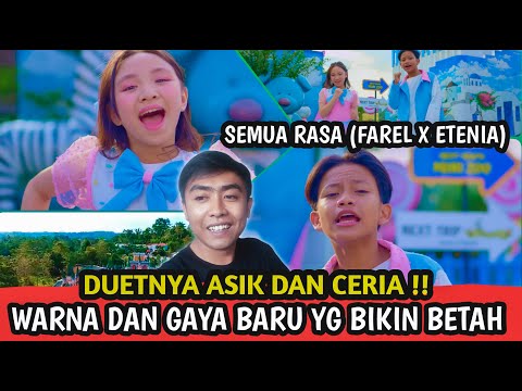 COOL ABIEZ !! FAREL PRAYOGA FEAT ETENIA CROFT - SEMUA RASA (OFFICIAL MUSIC VIDEO) REACTION