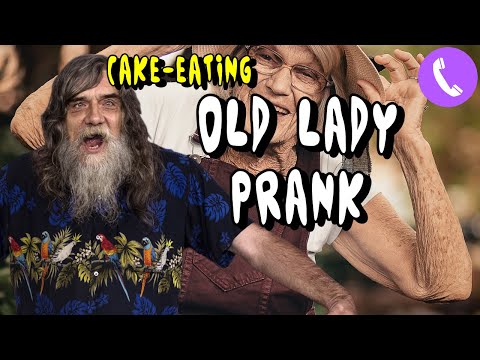 Bigfoot Calls an Old Lady - Prank Call