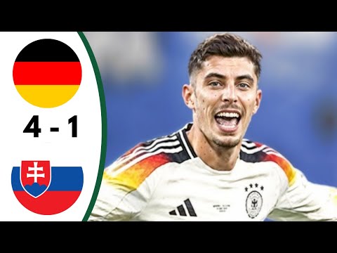 Germany vs Slovakia 4-1 - All Goals & Highlights - 2025
