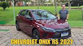 Avaliação: Chevrolet Onix RS 2027 - Vale a pena?