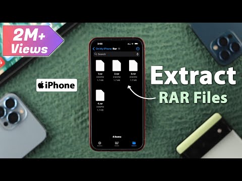 How To Open RAR Files On iPhone! [Extract .RAR]