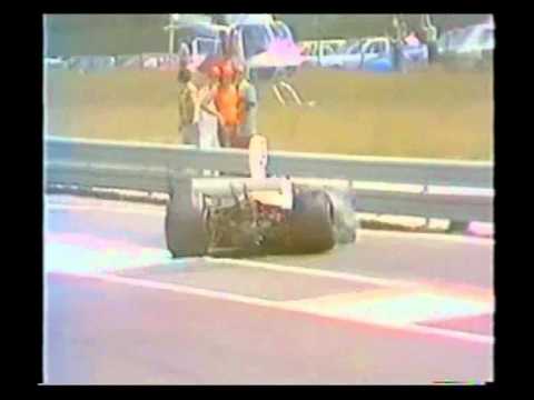 James Hunt Crash F1 Dijon 1974
