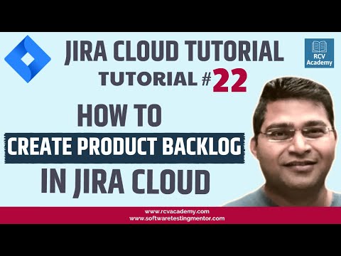 JIRA Cloud Tutorial 22 How to Create Product Backlog in Jira