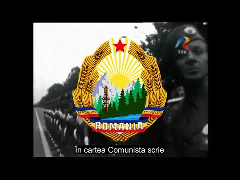 Socialist Republic of Romania (1948-1989) "Unity is written on the tricolour"