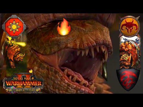 Just How GOOD Are Bastiladons? (Solar & Ark) 2X Cast Lizardmen. Total War Warhammer 2 Multiplayer
