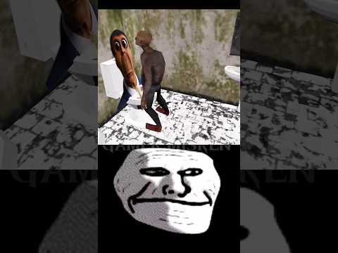 Grandpa In Granny House | Troll Face Edit 👿 #grannygame #grandpa #troll