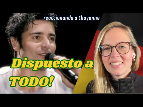 🇩🇪 Alemana reacciona a Chayanne 🇵🇷 - Lo dejaría todo + Reflexión