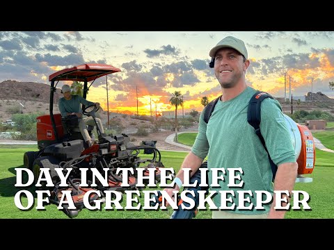 Working A Shift With The Greenskeepers At Our Golf Course