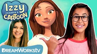 Meeting the Cast of Spirit RIDING FREE! | SPIRIT RIDING FREE PRESENTS IZZY CREATES A CARTOON video