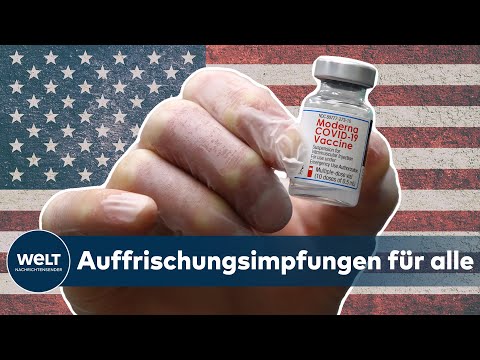 BOOSTER-IMPFUNG in USA: Dritte Dosis soll Ausbreitung der Corona-Delta-Variante stoppen
