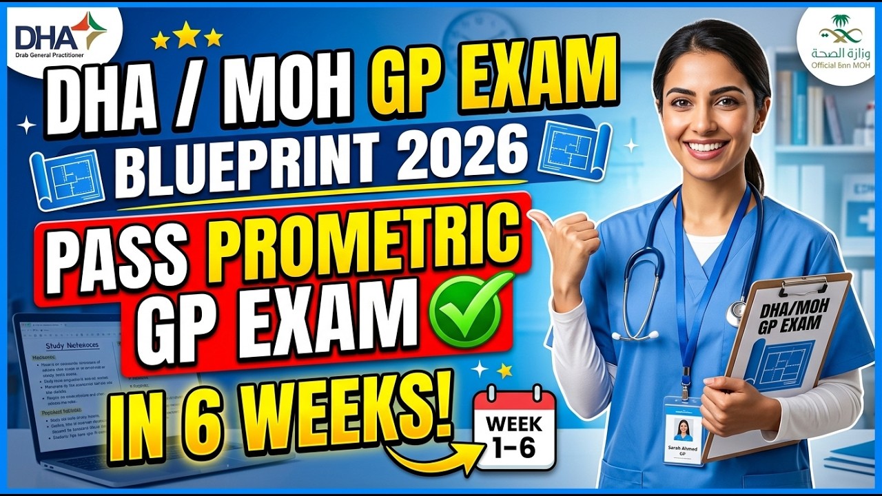 GP Prometric Exam Mastery 2026: Pass DHA, MOH, SCFHS First Attempt