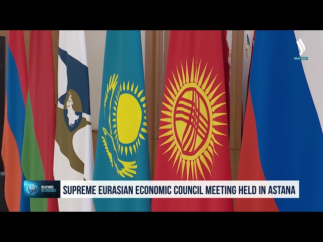 Astana’da Avrasya Yüksek Ekonomik Konseyi toplantısı düzenlendi
