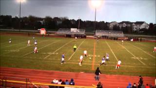 preview picture of video 'Saint Charles East HS vs Saint Charles North HS Varsity 102313'