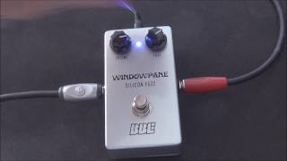 Video thumbnail for BBE Windowpane Silicon Fuzz sound Demo by guitarrabluesjazz