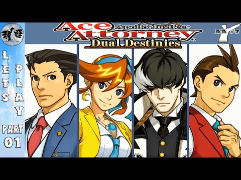 Let's Play Ace Attorney Dual Destinies Part 1 [PS5] Apollo Justice Trilogy #2 (Blind)