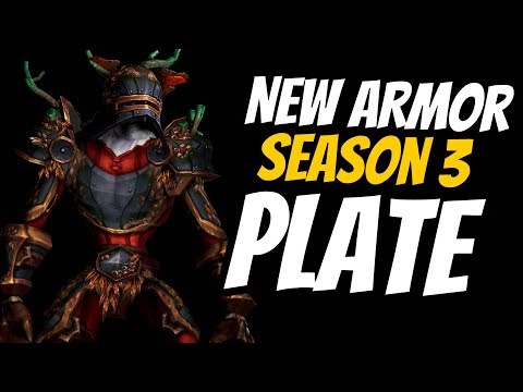 New Plate PvP Armor Sets Notorious Aspirant and Gladiator Season 3 PvP | Rise Of Azshara Preview