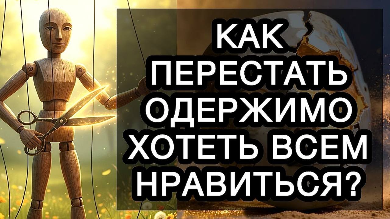 КАК ПЕРЕСТАТЬ ОДЕРЖИМО ХОТЕТЬ ВСЕМ НРАВИТЬСЯ?