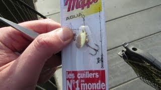 How to add Weight to small Spinners and light Fishing Lures (Mepps etc)