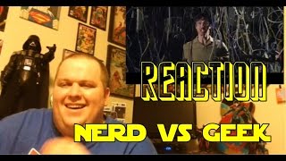 Epic Rap Battle: Nerd vs Geek (Rhett &amp; Link) REACTION!!!